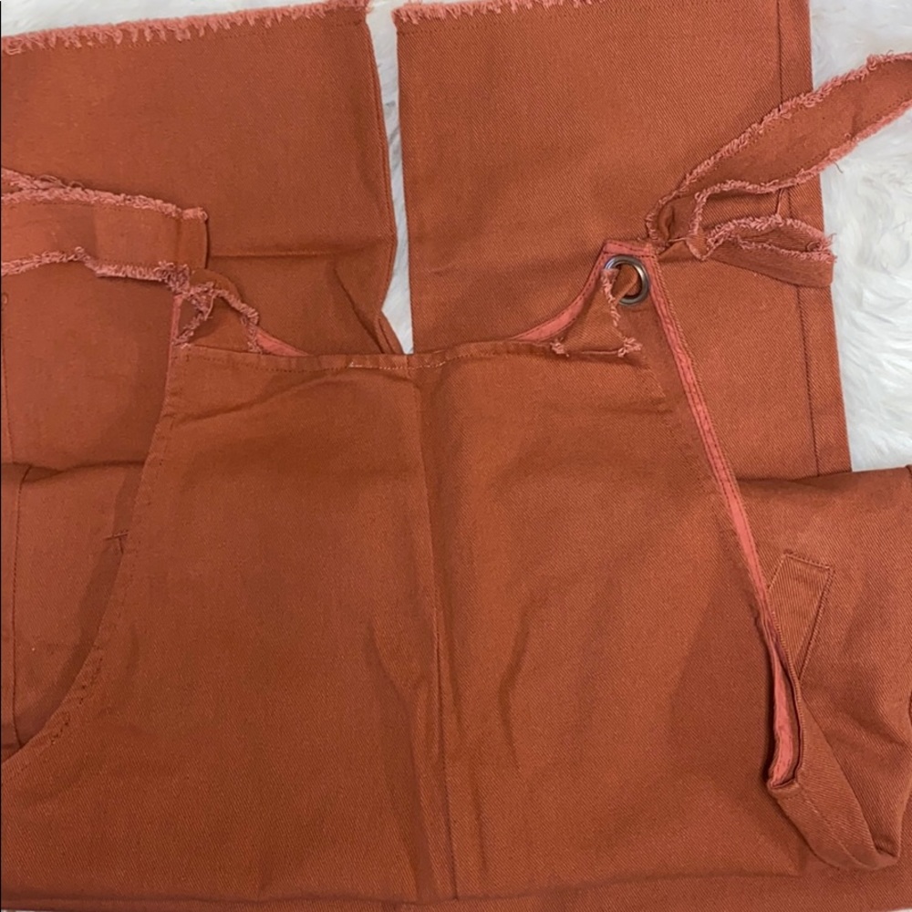 Brynns Rusty Fringe Overalls - Picture 5 of 5